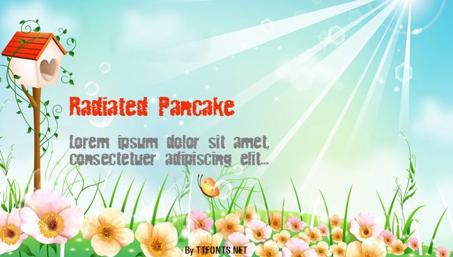 Radiated Pancake example